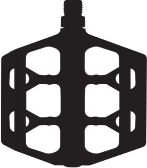 Flat pedals